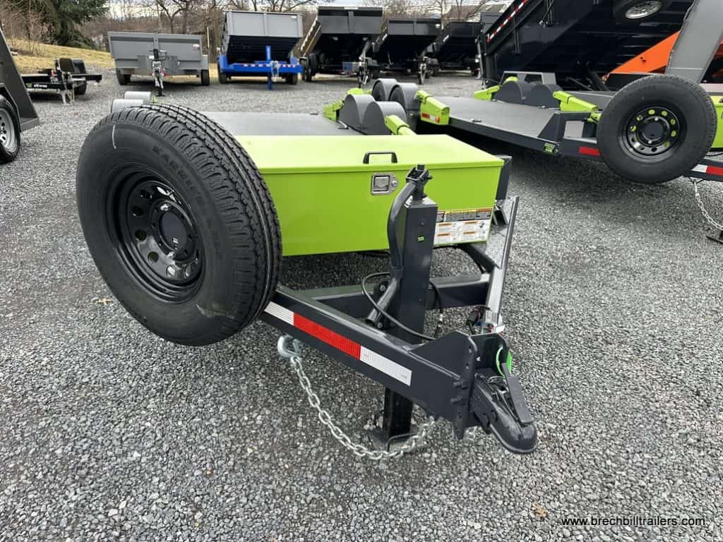 Front of the FlatTrak trailer for sale.