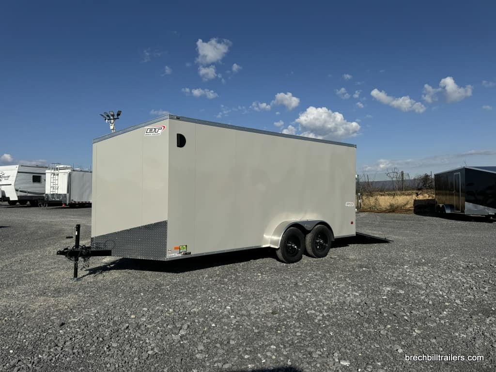 A brand new Bravo Scout 7K Enclosed Cargo Box Trailer for sale