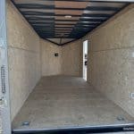 Looking inside of a SC716TA2 trailer