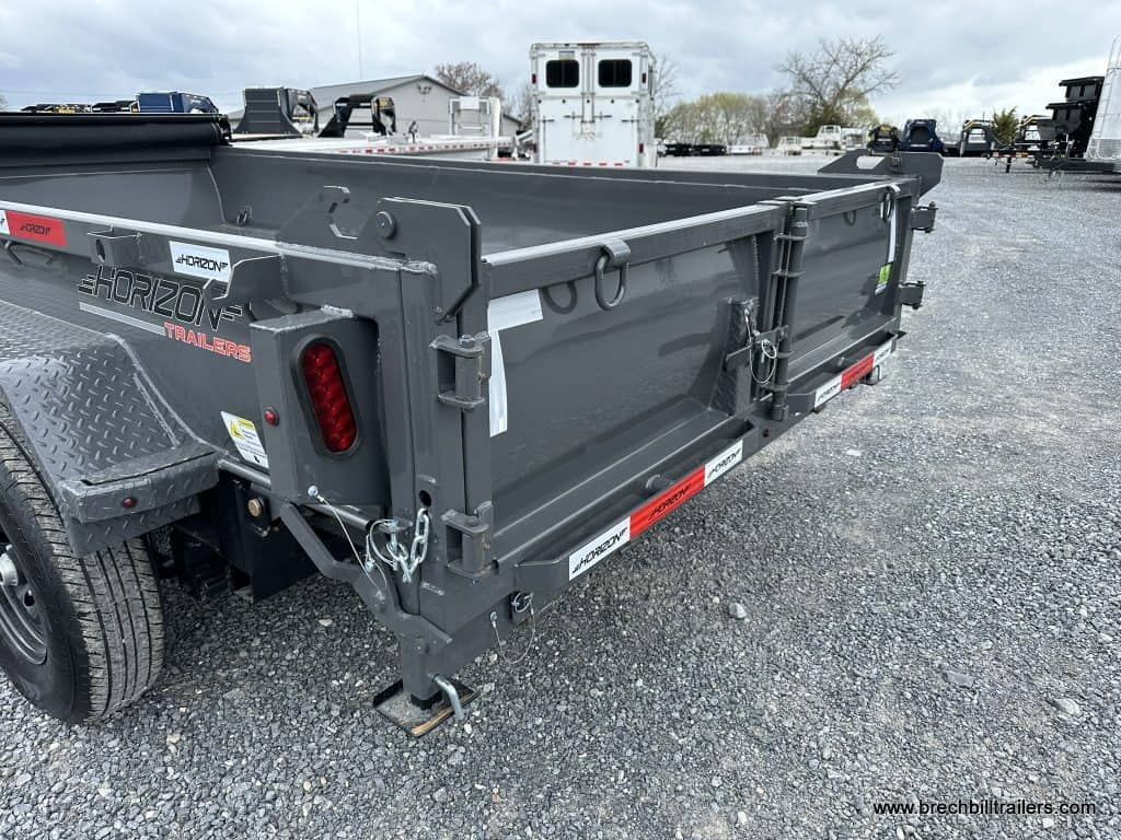Horizon 14k Bumper Pull Dump Trailer