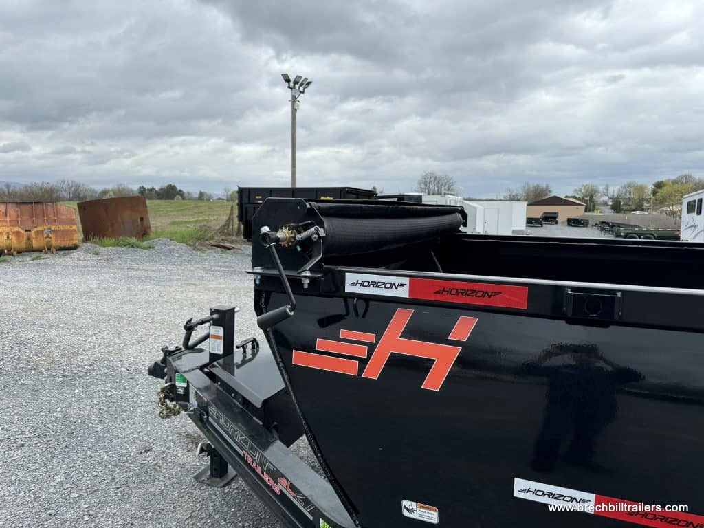 Tarp on the Horizon 14k Dump Trailer High Side