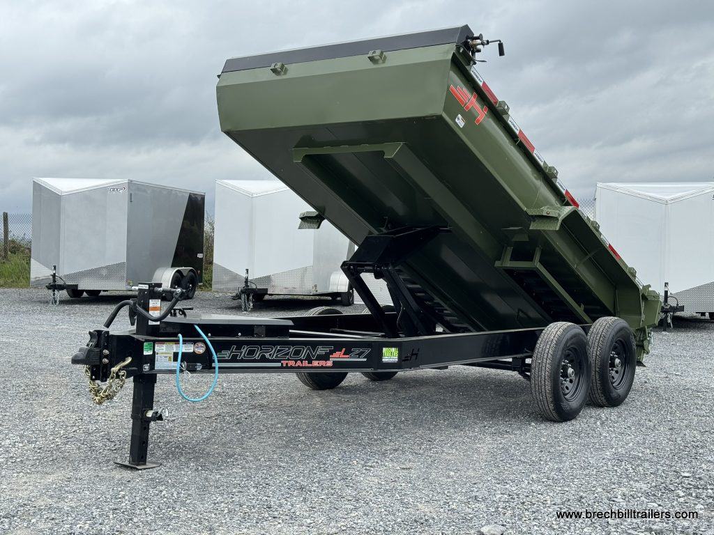 Cylinder on the Horizon 14k Heavy Duty Dump Trailer