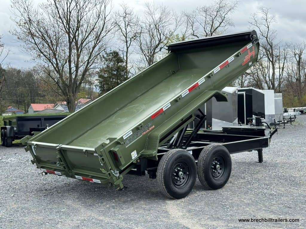 Demonstration of a Horizon 14k Heavy Duty Dump Trailer in use.