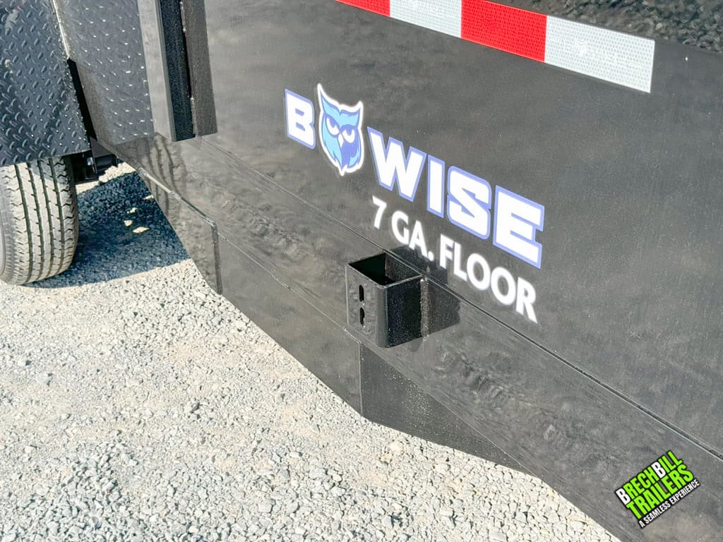 Side of Bwise 14K LP LE Low Pro Dump Trailer