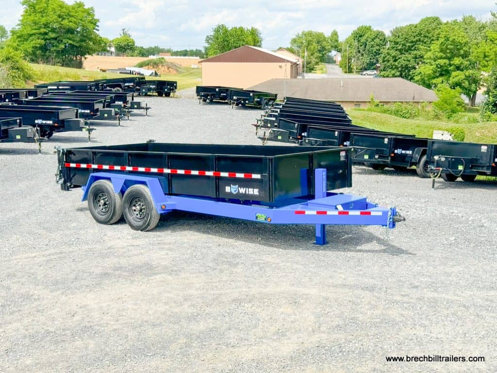 A new Bwise DLP 15.4K Heavy Duty Dump Trailer