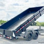 The Bwise 7x16 DLP Heavy Duty Dump Trailer in du