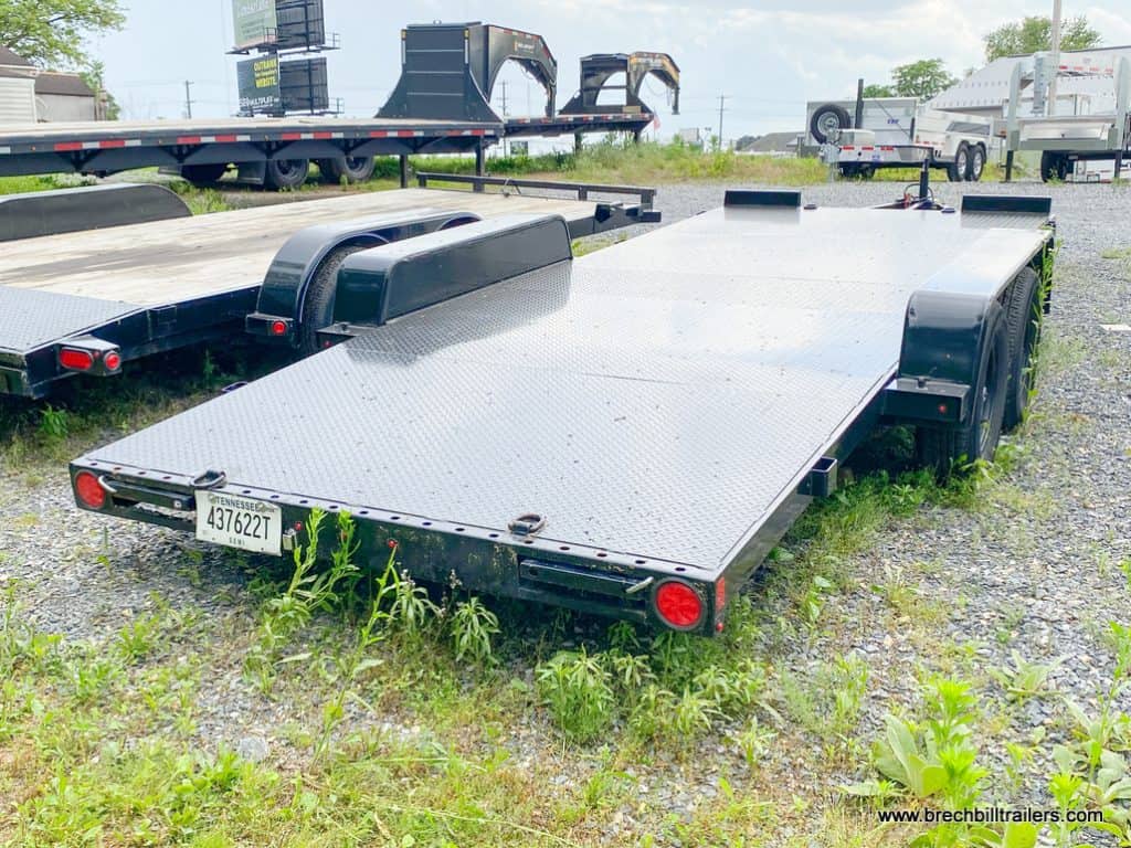 A 7x18 Like New Bwise 7K Car-Hauler Trailer