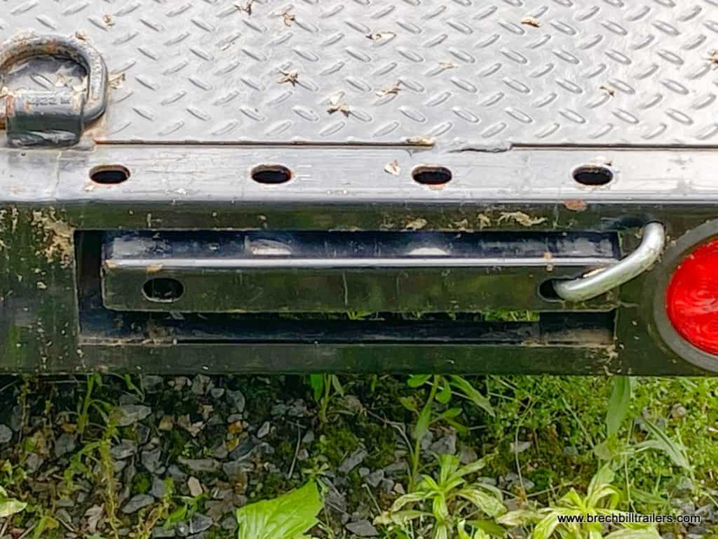 Frame on Like New Bwise 7K Car-Hauler Trailer