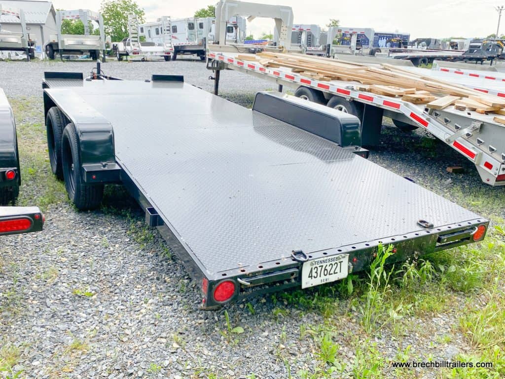 Like New Bwise 7K Car-Hauler Trailer deck