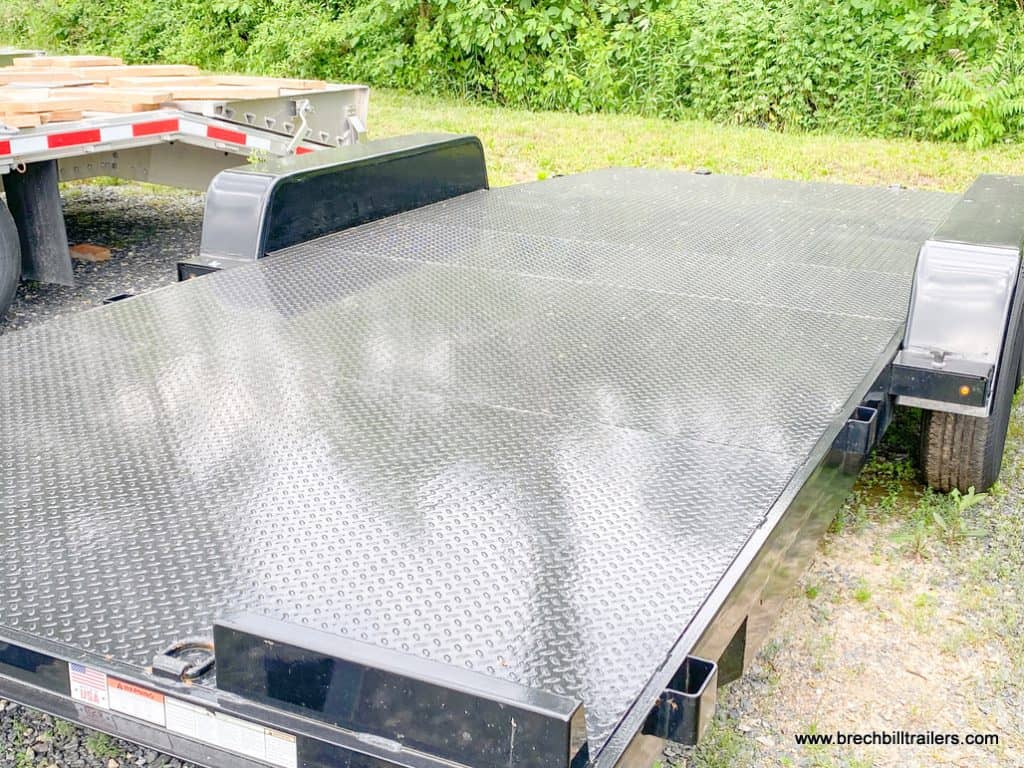 Like New Bwise 7K Car-Hauler Trailer deck condition