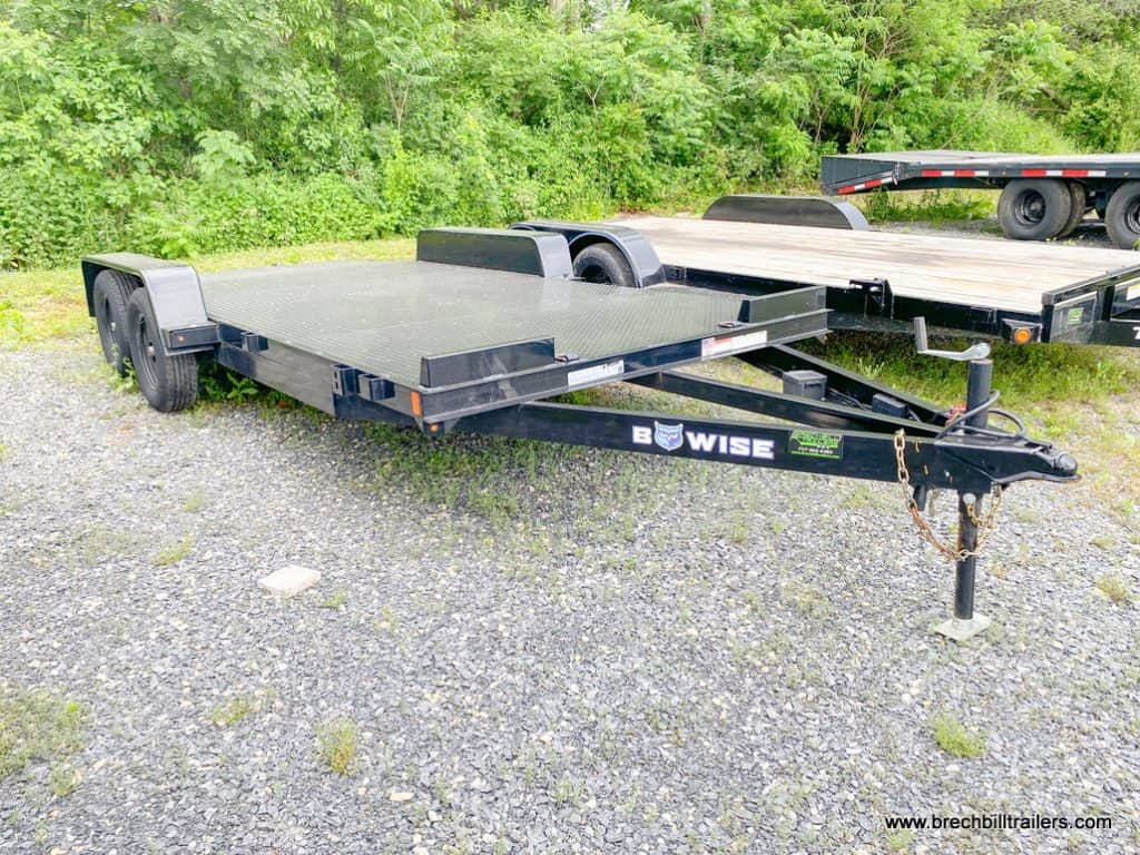 A Like New Bwise 7K Car-Hauler Trailer