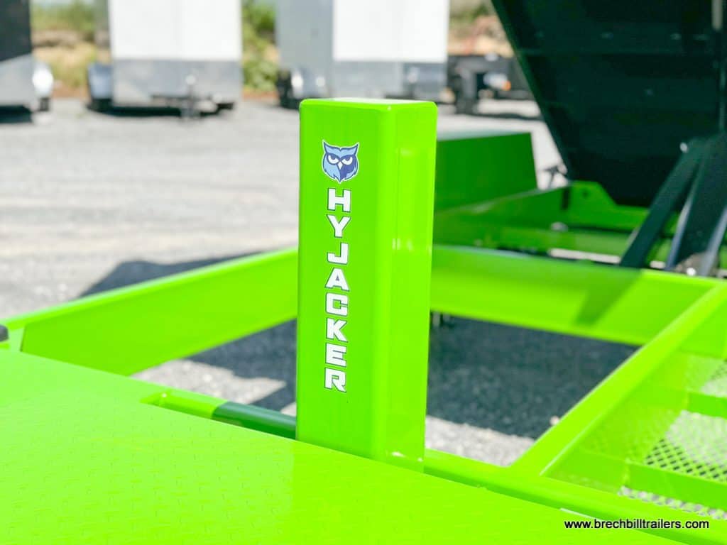 HYjacker decal on the jack.