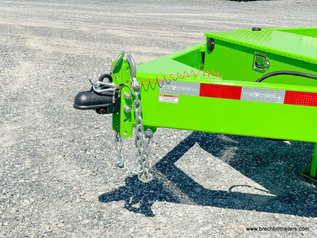 Bwise DU 15.4K Ultimate Dump Trailer coupler