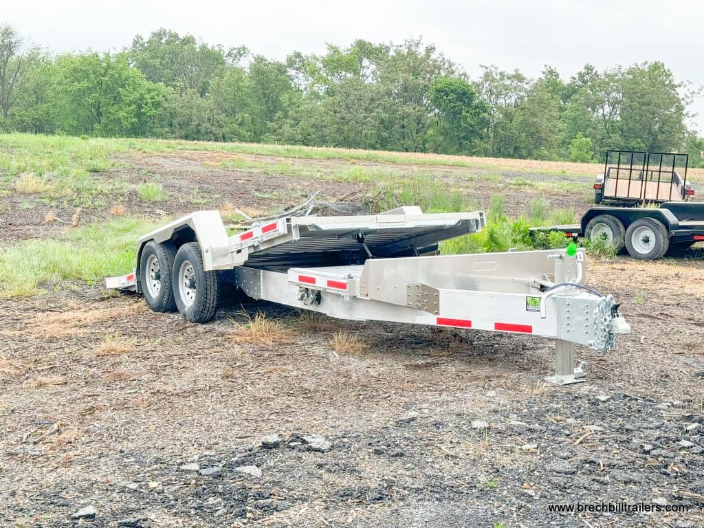 A new EBY Aluminum Heavy Duty Gravity Tilt Trailer