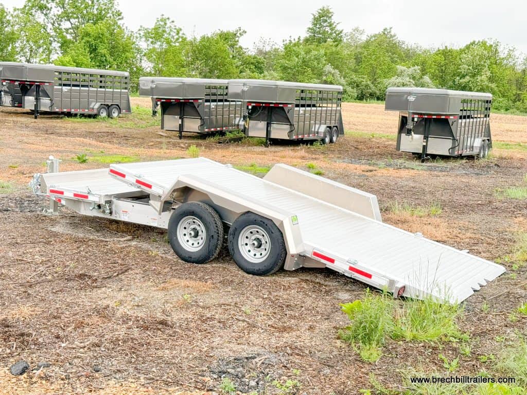 A new EBY Aluminum Heavy Duty Gravity Tilt Trailer for sale.