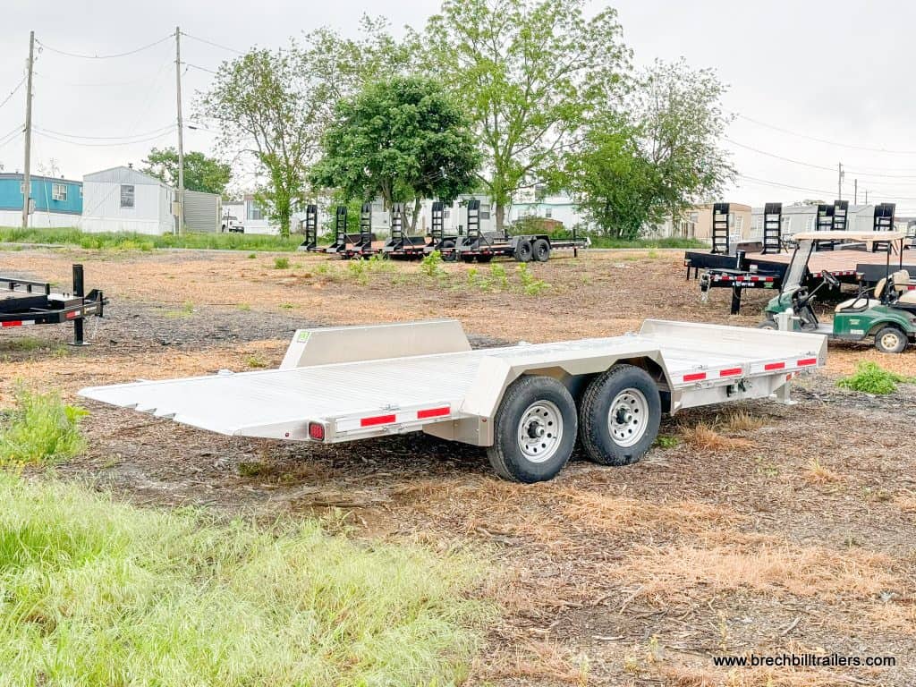 EBY Aluminum Heavy Duty Gravity Tilt Trailer 14K for sale.