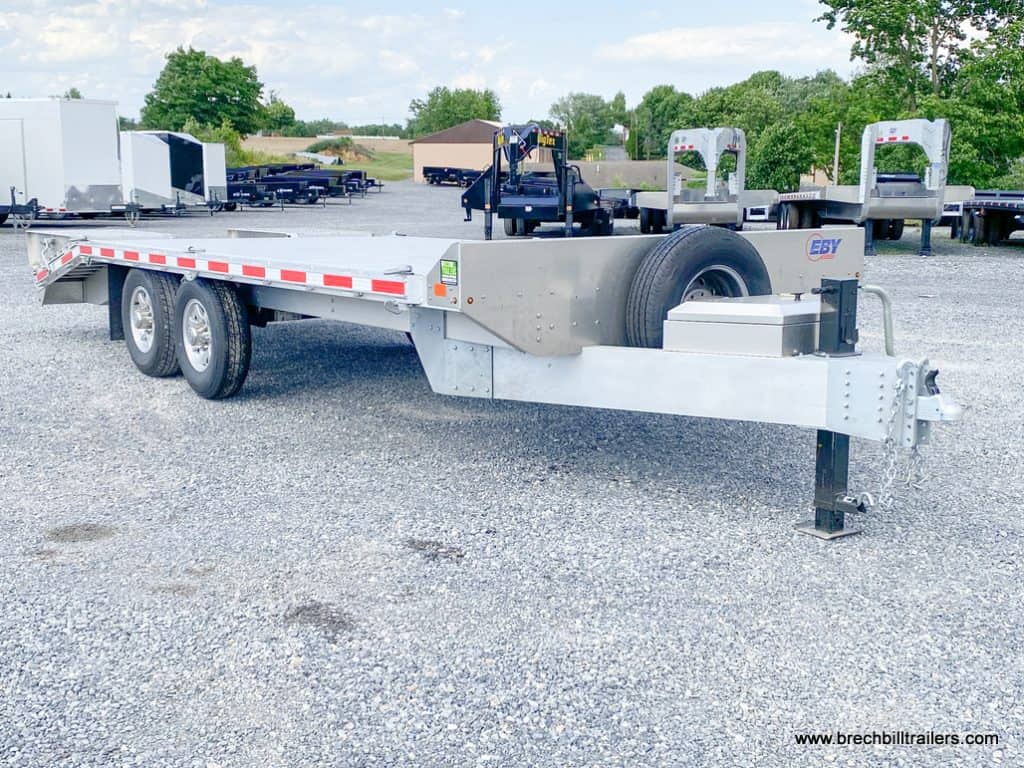 Like New EBY 14K Deck-Over Equipment Trailer