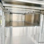 Looking in the EBY 14K Maverick Gooseneck Livestock Trailer