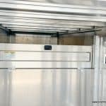 Interior of the EBY 14K Maverick Gooseneck Livestock Trailer
