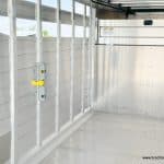 Inside walls on the EBY 14K Maverick Gooseneck Livestock Trailer