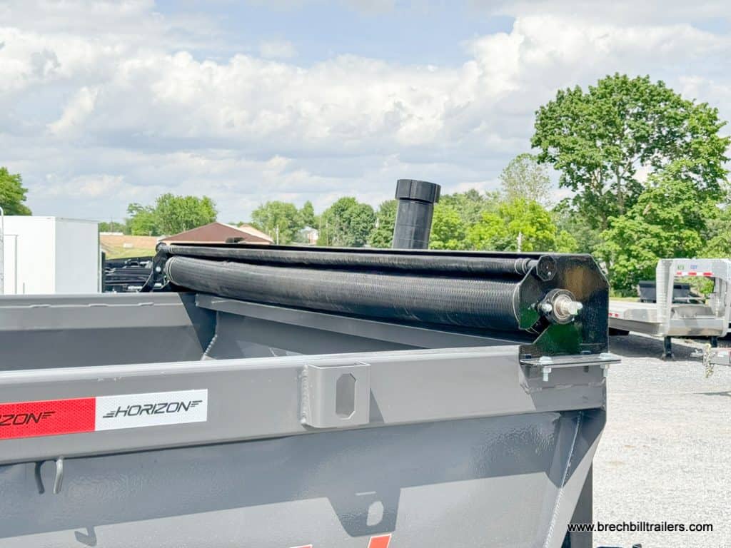 New tarp on a Horizon HD 14k Dump Trailer