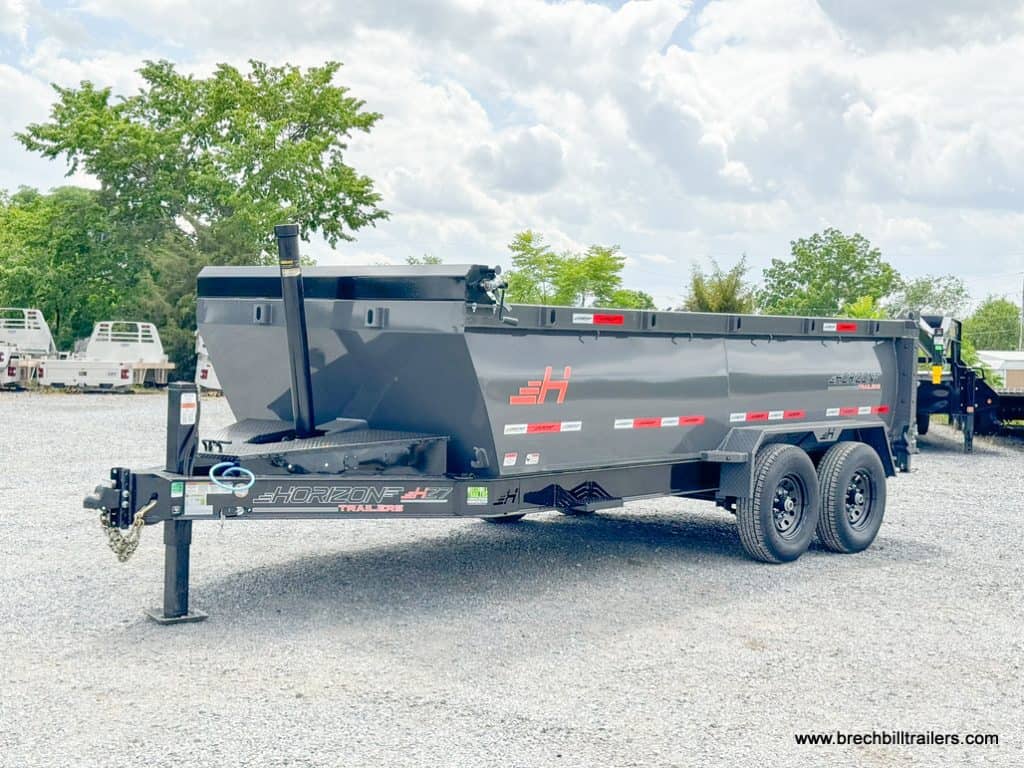 A 7x16 Horizon HD 14k Dump Trailer