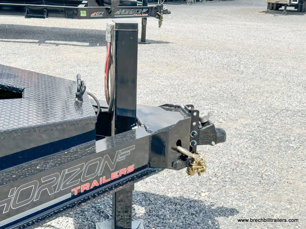 Trailer coupler and jack.