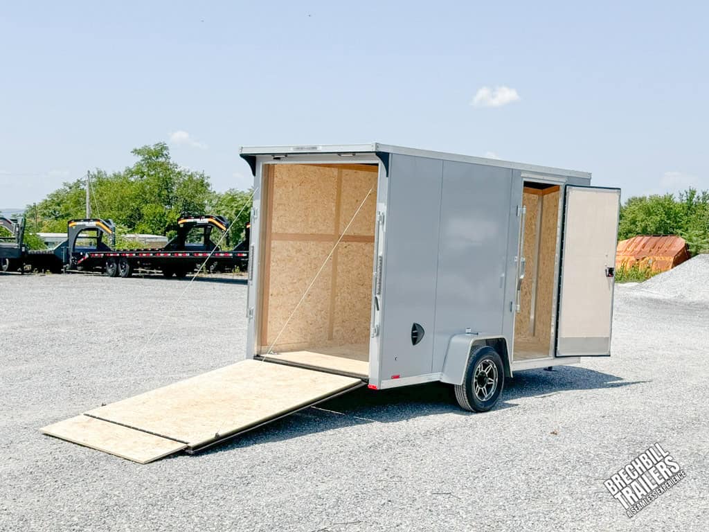 RC Flat Top Wedge Enclosed Cargo Trailer
