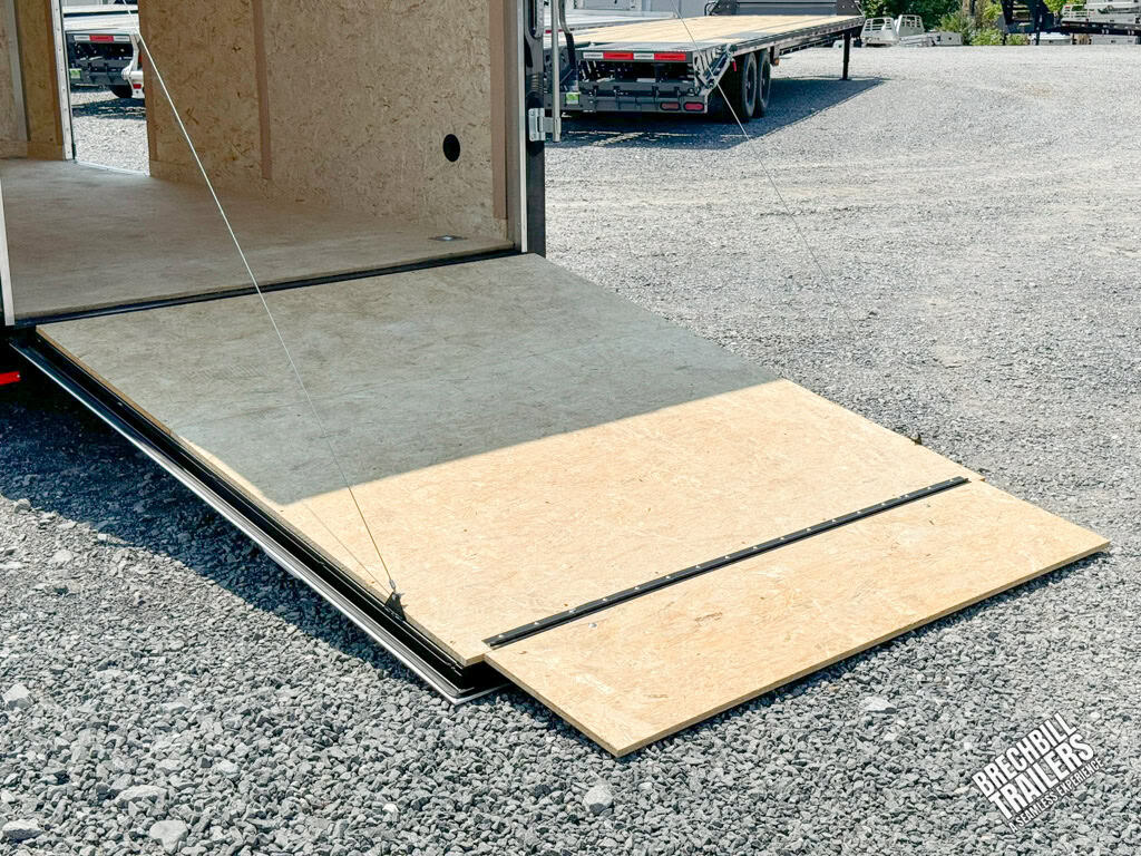 Ramp door down for display.