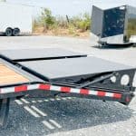 Bwise 17K HD Deck Over Equipment Trailer ramps