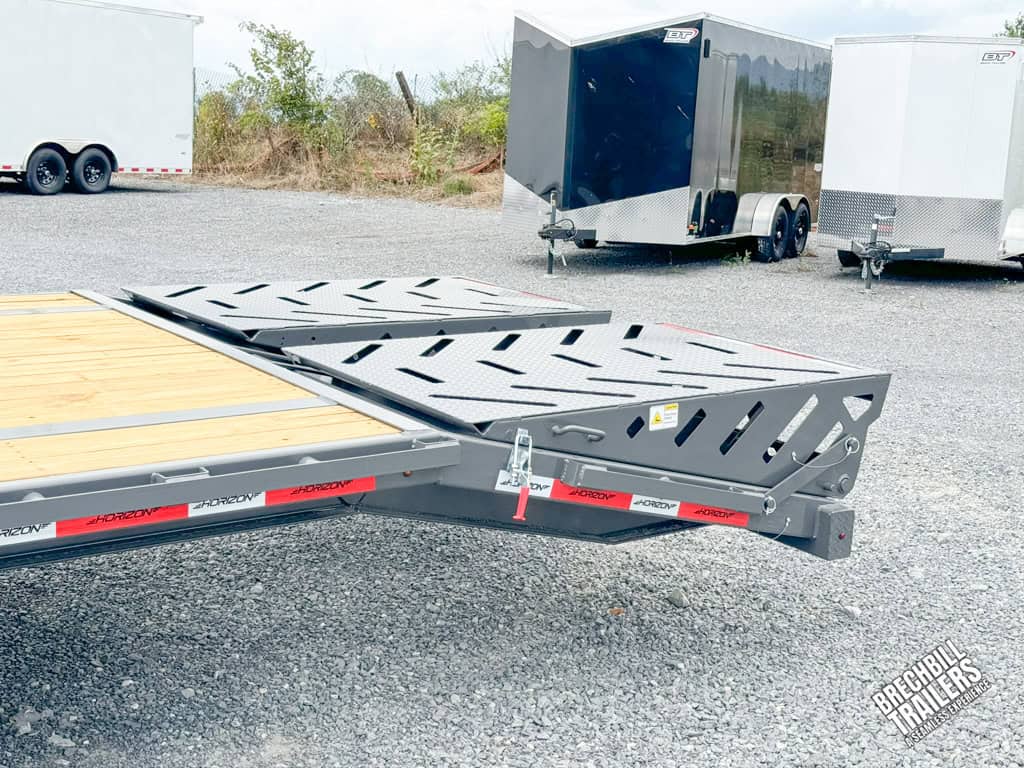 Horizon 36ft Deck Over Gooseneck Trailer ramps