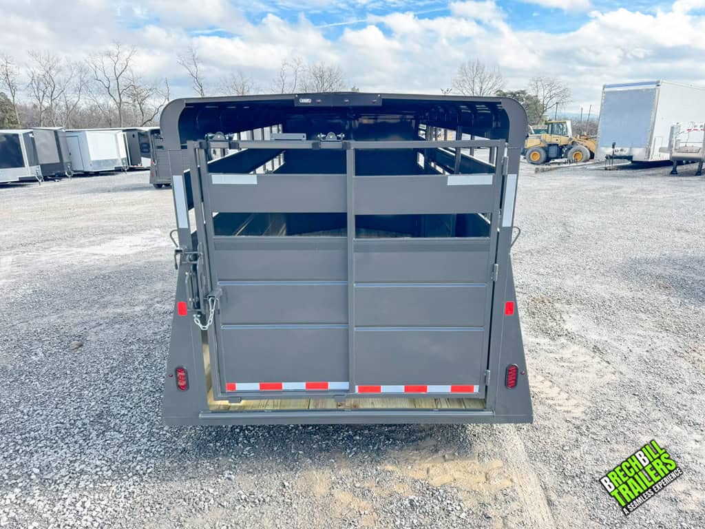 Back of the 12k stock trailer