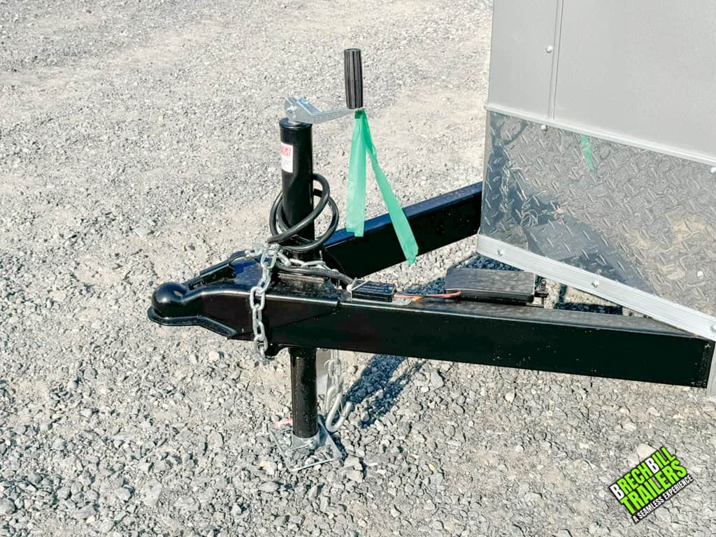 Trailer jack and coupler