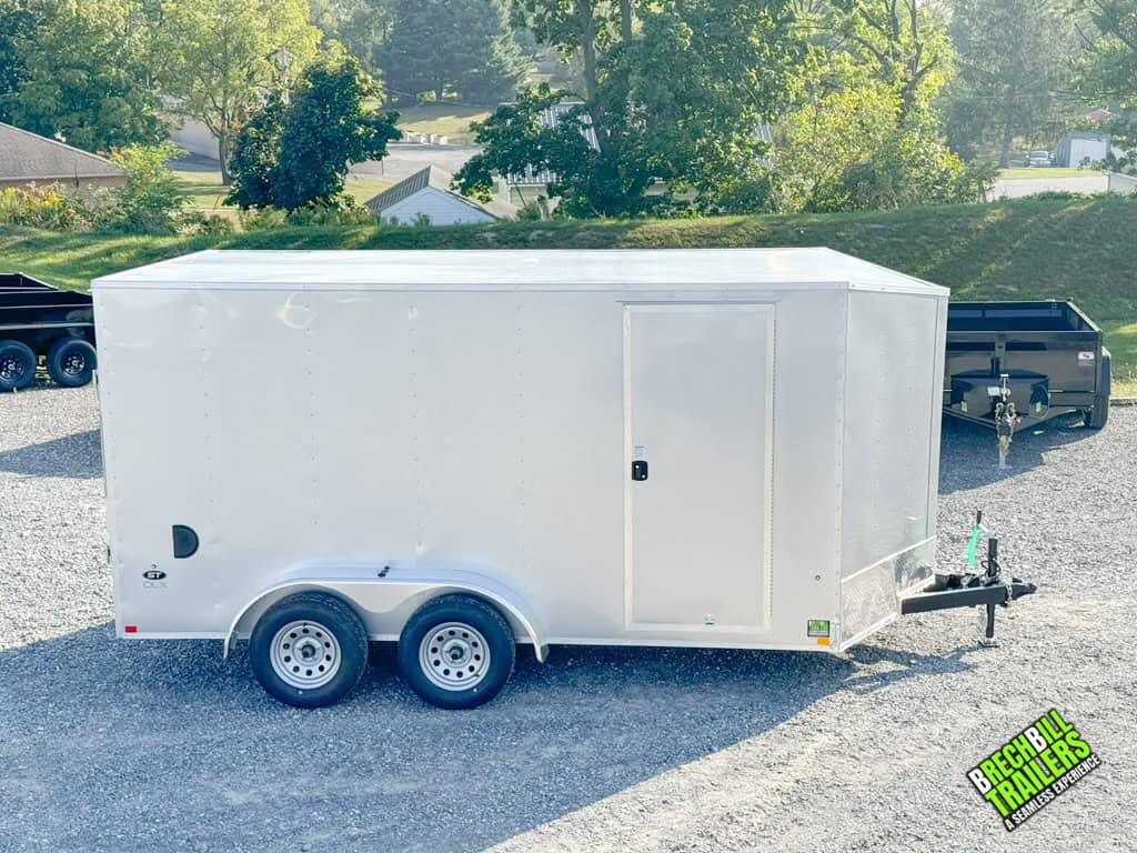 Look ST DLX Enclosed Cargo Trailer side view