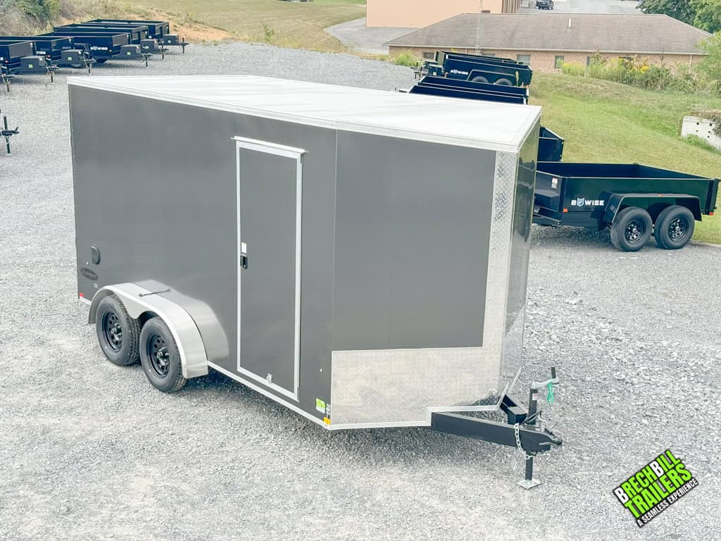 A 7x14 Look Element Enclosed Cargo Trailer