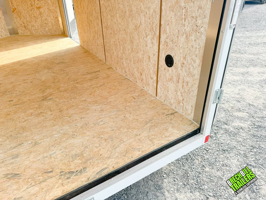 Perfect interior in a new Look Element Enclosed Cargo Trailer
