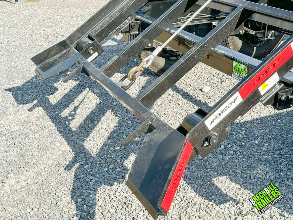 Black 14ft Horizon Roll Off Trailer