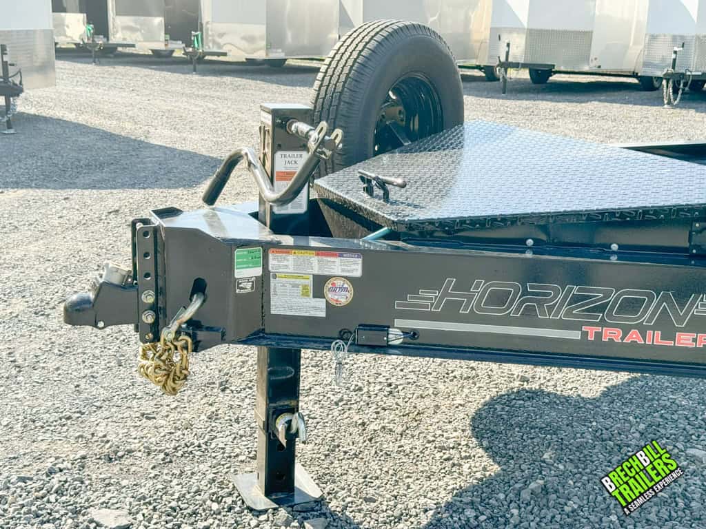 Coupler on the new Horizon Roll Off Trailer.