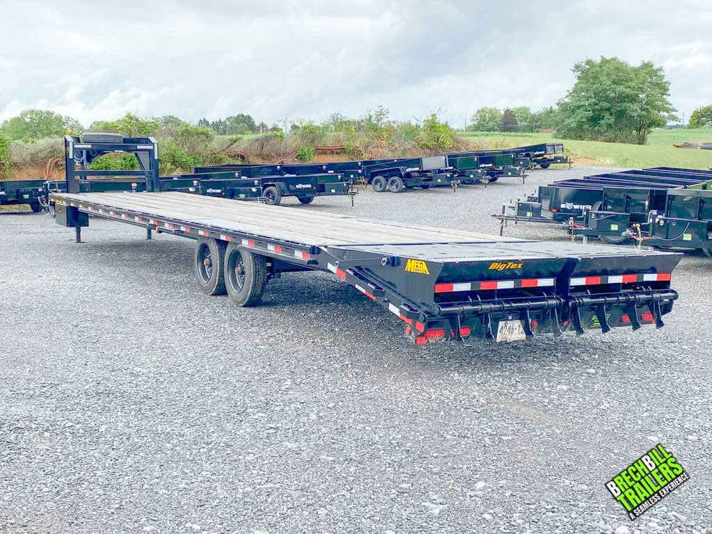 A large used 40ft Big Tex trailer for sale.