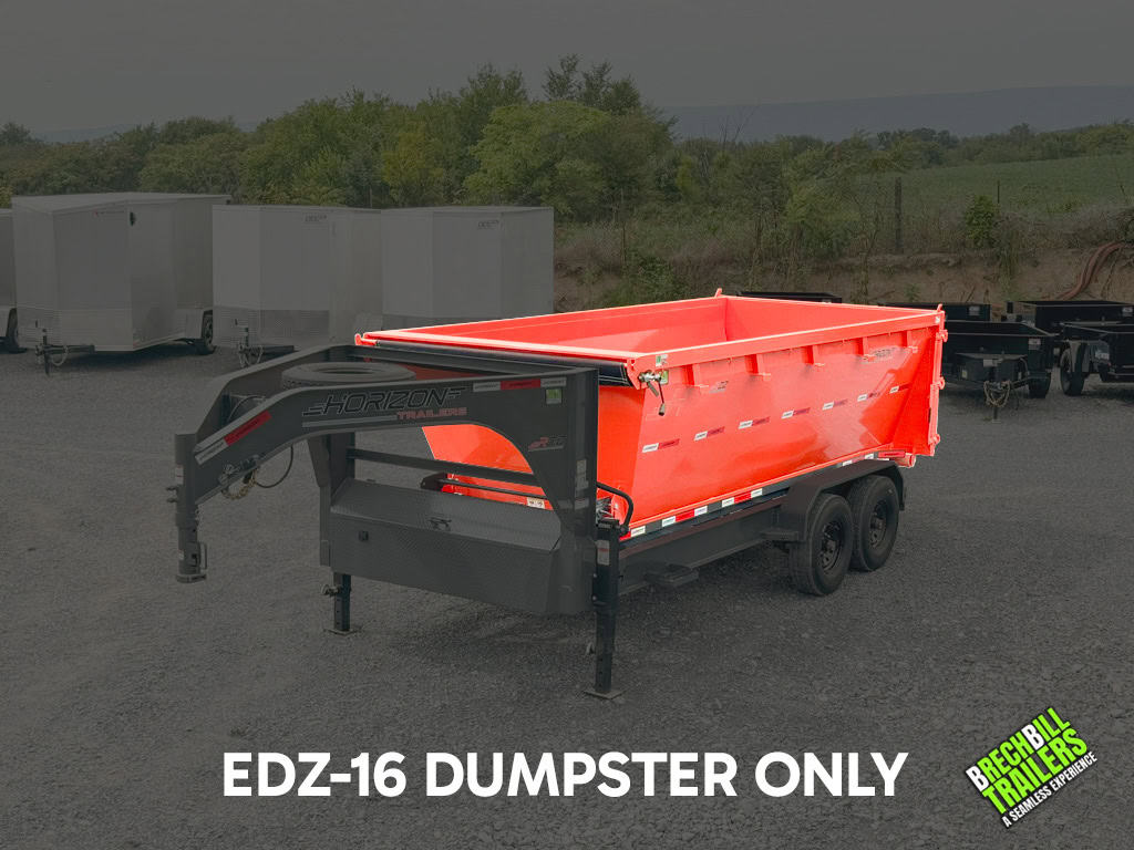 EDZ-16 dumpster only image with text caption