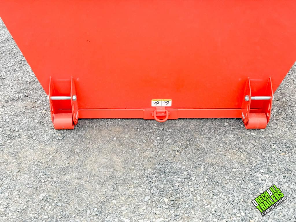 Connection hook on the Horizon Roll Off Dumpster