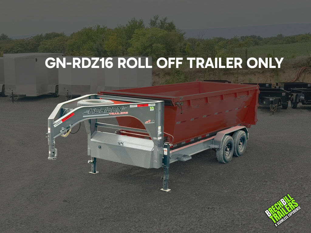 GN-RDZ16 roll off trailer only text caption above photo of the trailer.