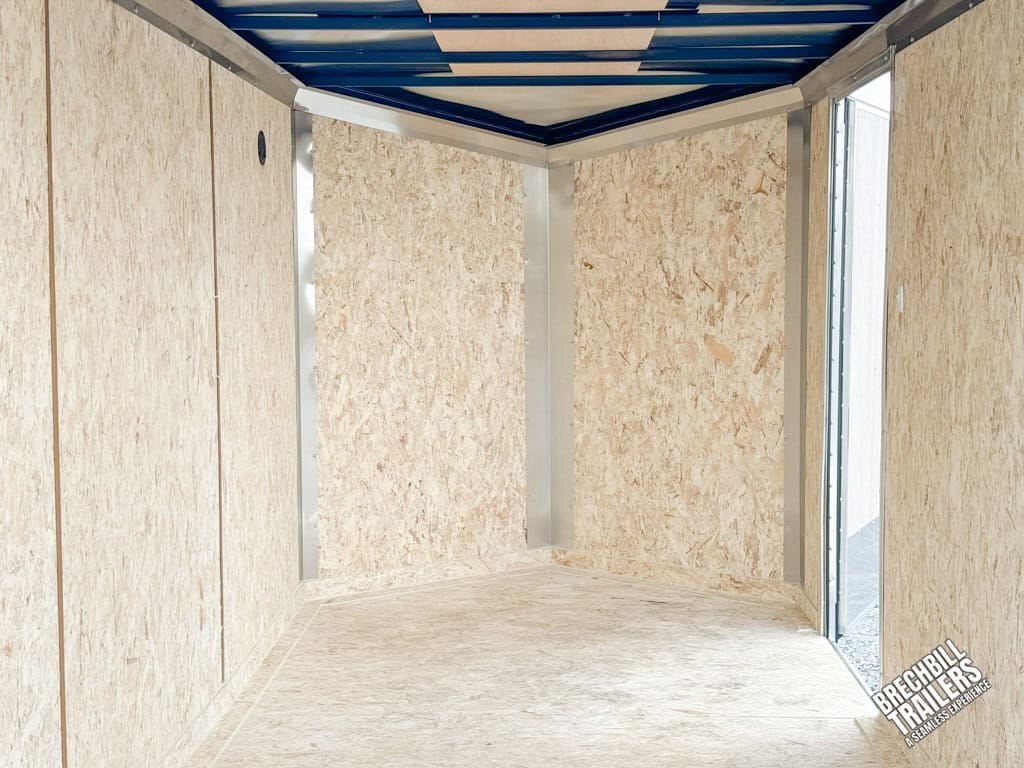 Looking in the Look Element V-Nose Enclosed Trailer