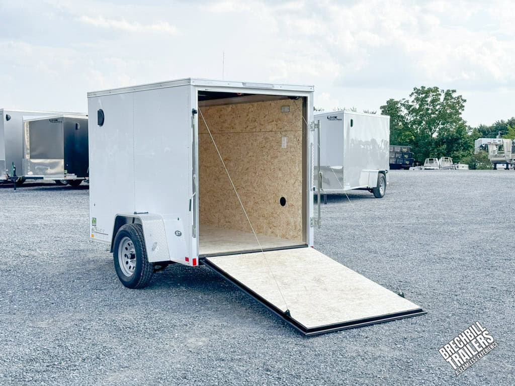 A 5x8 Look Light Duty Cargo Trailer