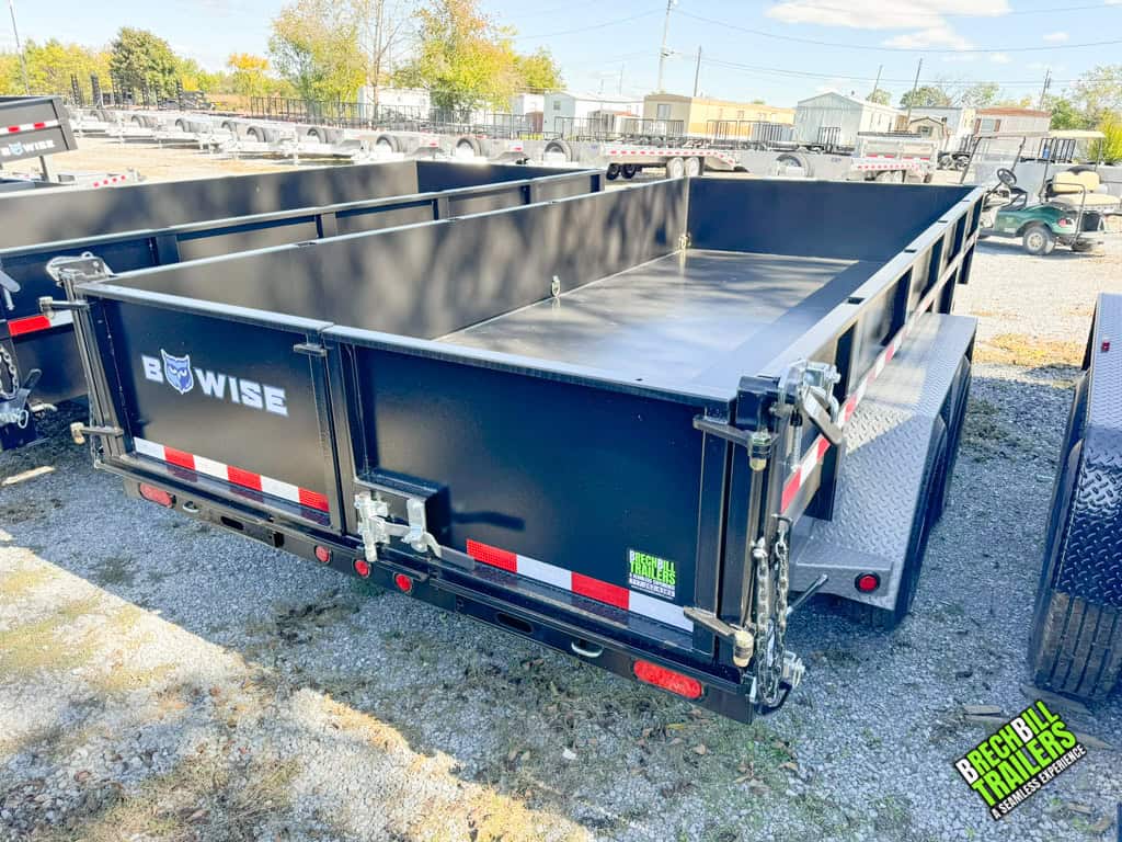 A brand new Bwise DLP 15.4K HD 7GA Floor Dump Trailer for sale.