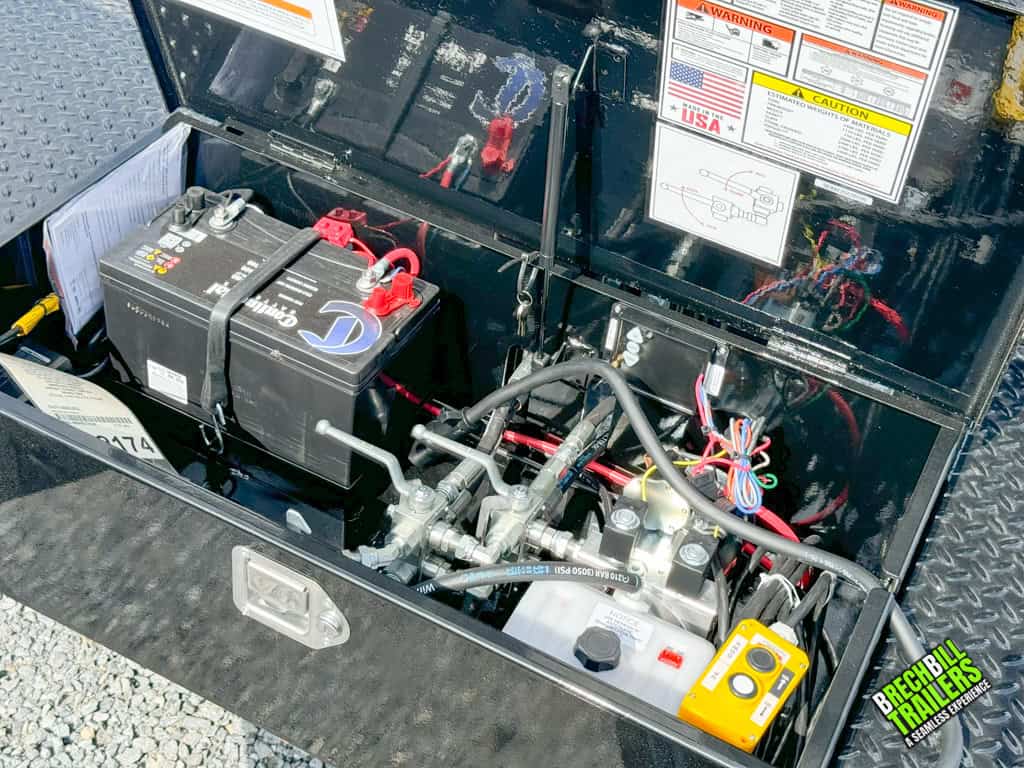 Battery box.