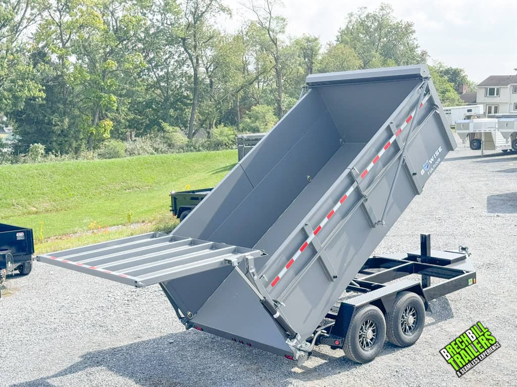 Bwise DU 15.4K Ultimate Dump Trailer for sale at Brechbill Trailers.