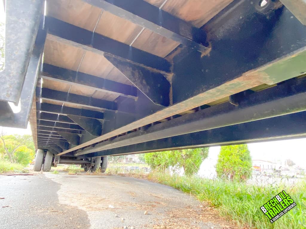 Under the Used Big Tex 25.9K HD Gooseneck Trailer 8.5x40