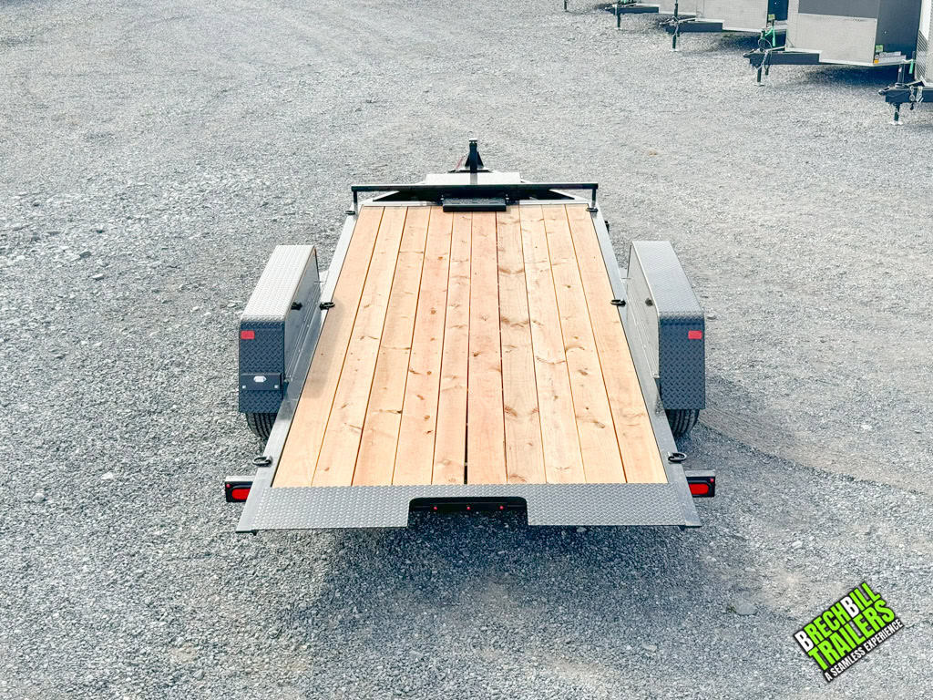 The 7x18 Bwise Hydraulic Tilt Trailer