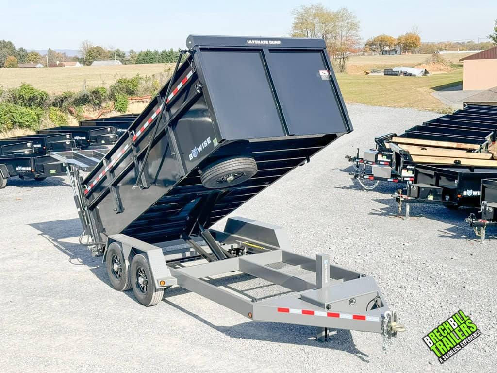 Raised Bwise DU ultimate dump trailer
